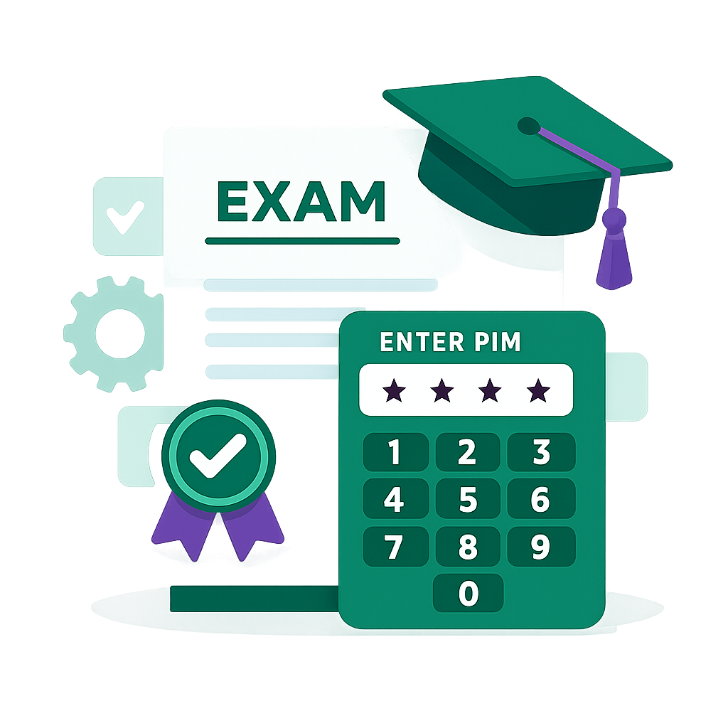 Exam PINs